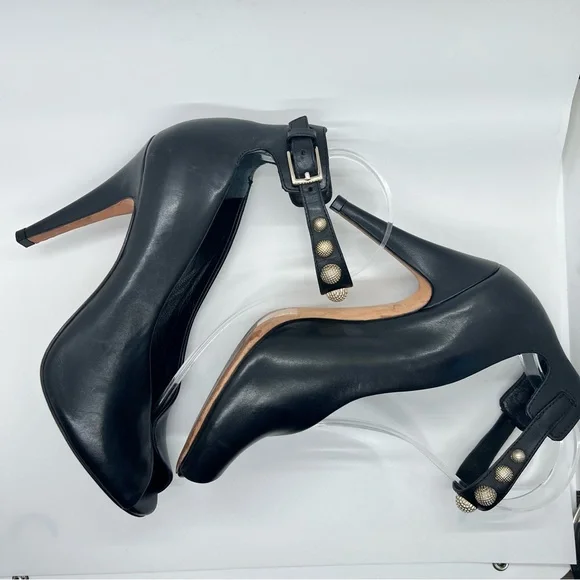 VC JOHN CAMUTO studded peep toe HEELS - Picture 6 of 8